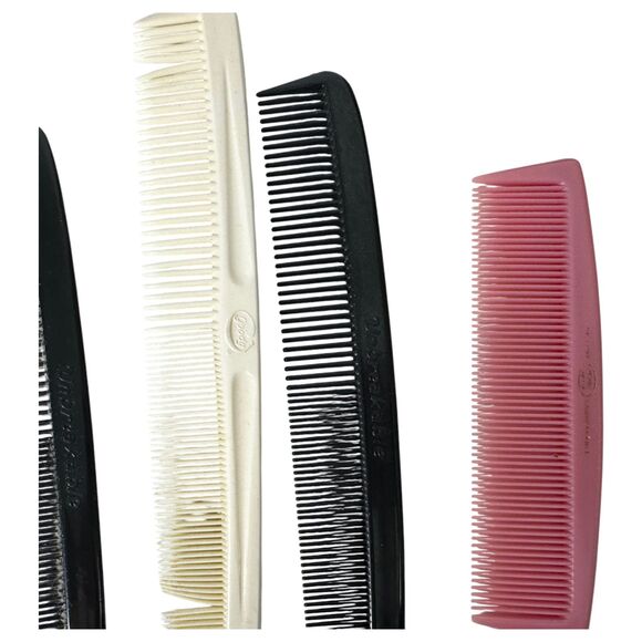 Vintage Hair Comb Brush Pick Goody Ace Unbreakable Lot of 8 - Picture 3 of 5